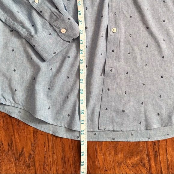 St. John’s Bay Men’s XL Performance Quick-Dri UPF 50 Button-Up Shirt - Picture 6 of 7